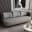 Ghế sofa vàng viền đá hiện đại V49