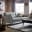 Ghế sofa vàng đệm vải Scandinavian V25