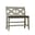 Ghế bar Bench Lakeshore màu xám