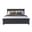 Giường ngủ Harper màu đen 1.8m