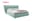 Giường ngủ bọc vải Softly 1m8 vải Blue S9C